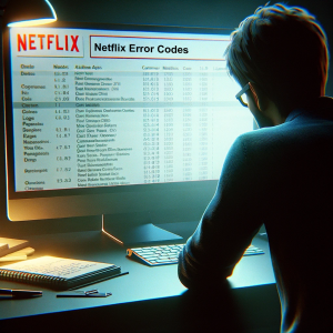 Common Error Codes Related to Netflix Login Issue