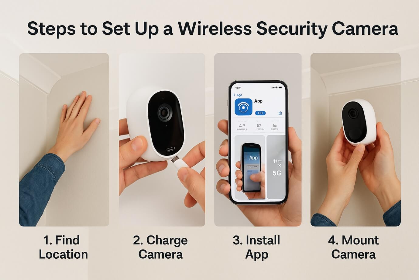 Step-by-Step Guide How to Set Up a Wireless Security Camera
