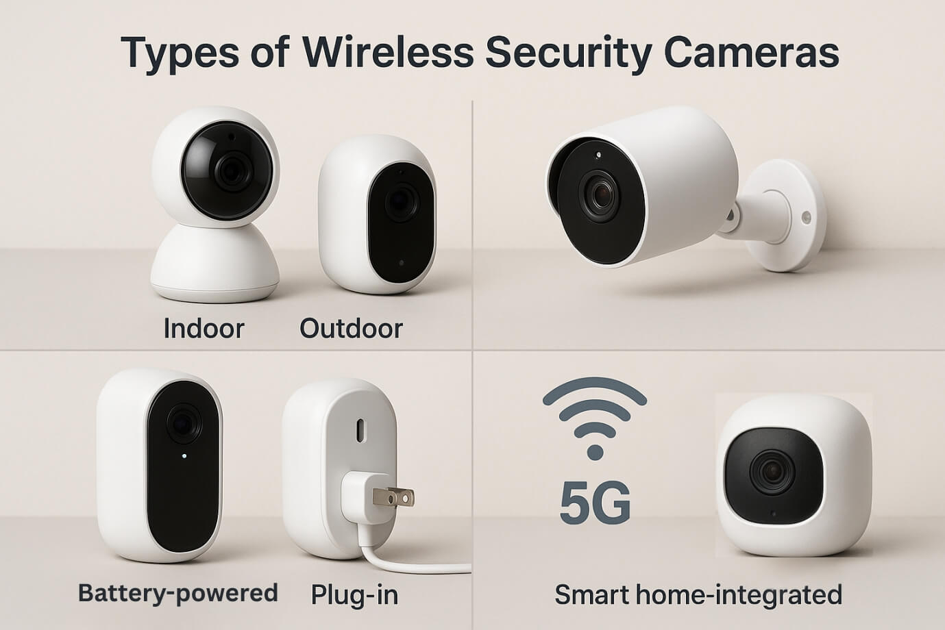 Types of Wireless Security Cameras