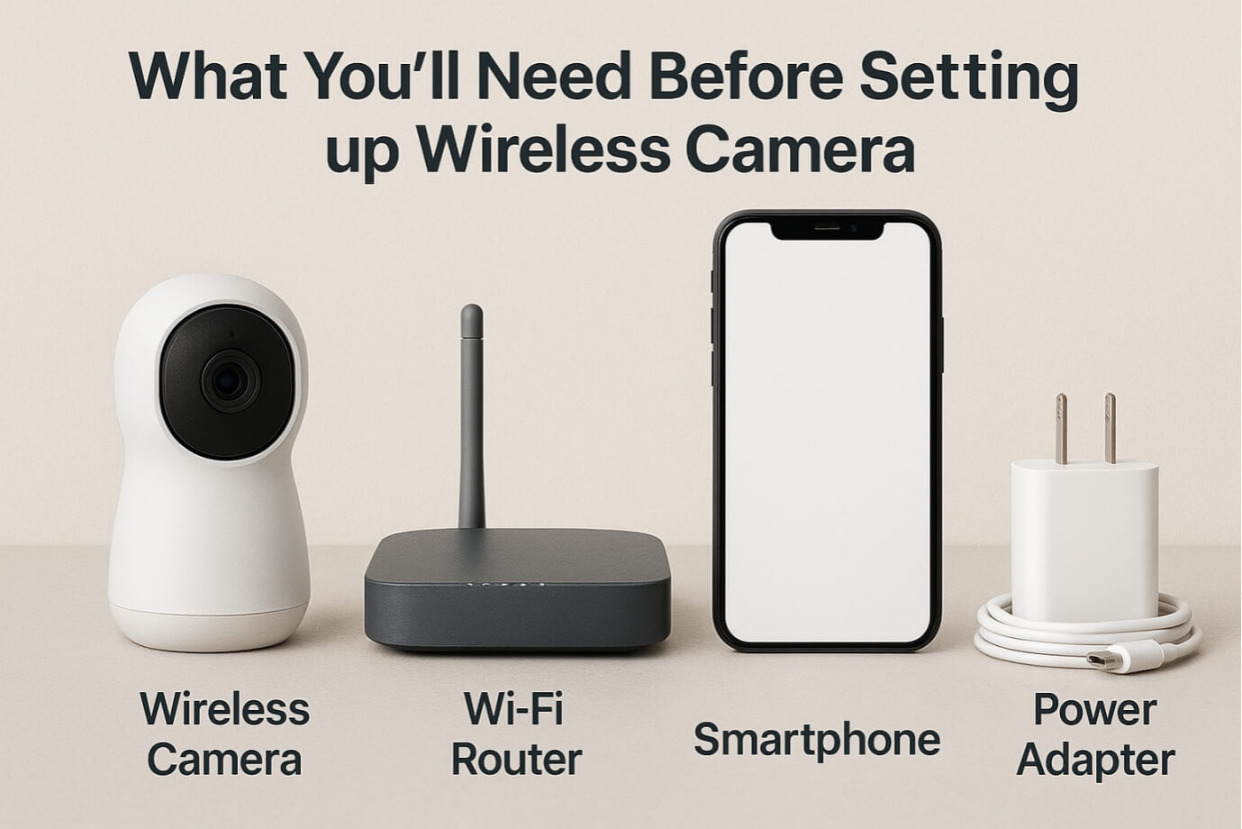 What You’ll Need Before Setting up Wireless Camera