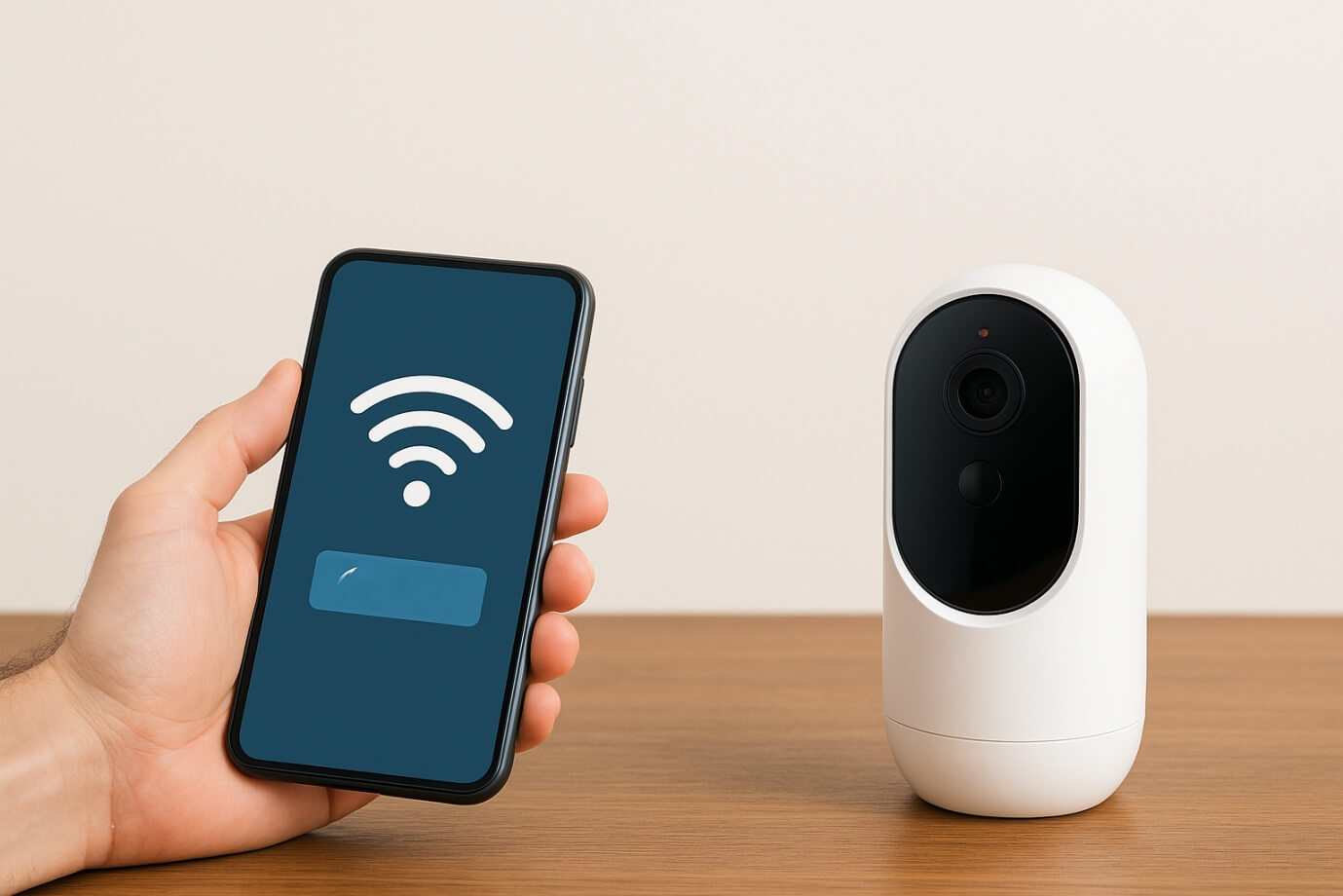 security camera setup